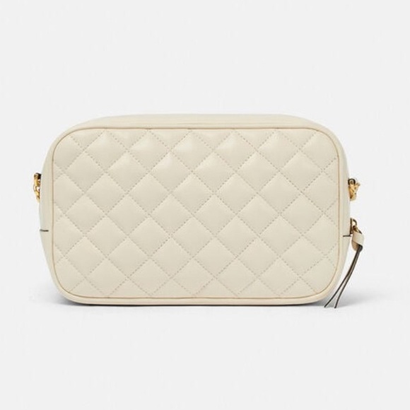 NWT VERSACE Nappa Medusa Quilted Lambskin Leather Crossbody Bag Include Dust Bag - Picture 2 of 8